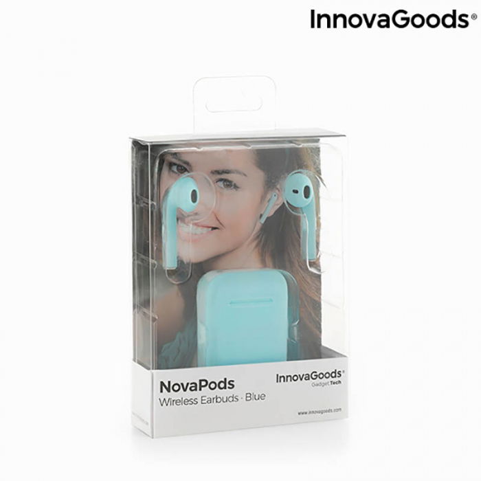 Casti wireless Novapods cu incarcare magnetica [4]