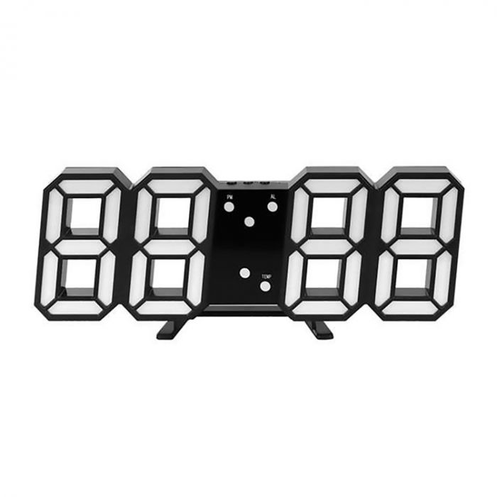 Ceas de perete digital cu termometru si data [4]