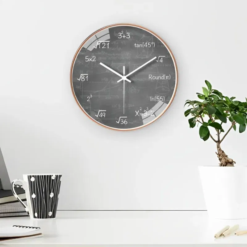 Ceas de perete Ora de matematica [2]