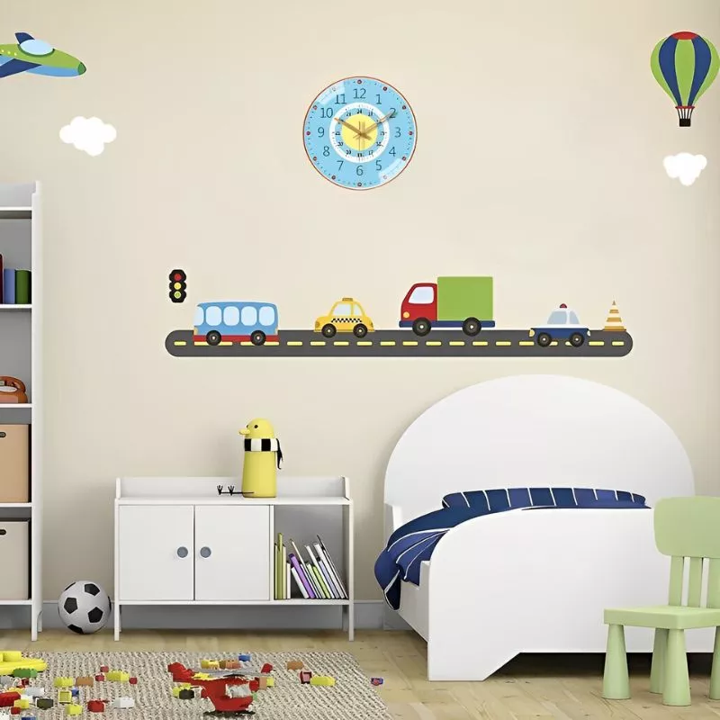 Ceas de perete pentru copii Happy Time [5]