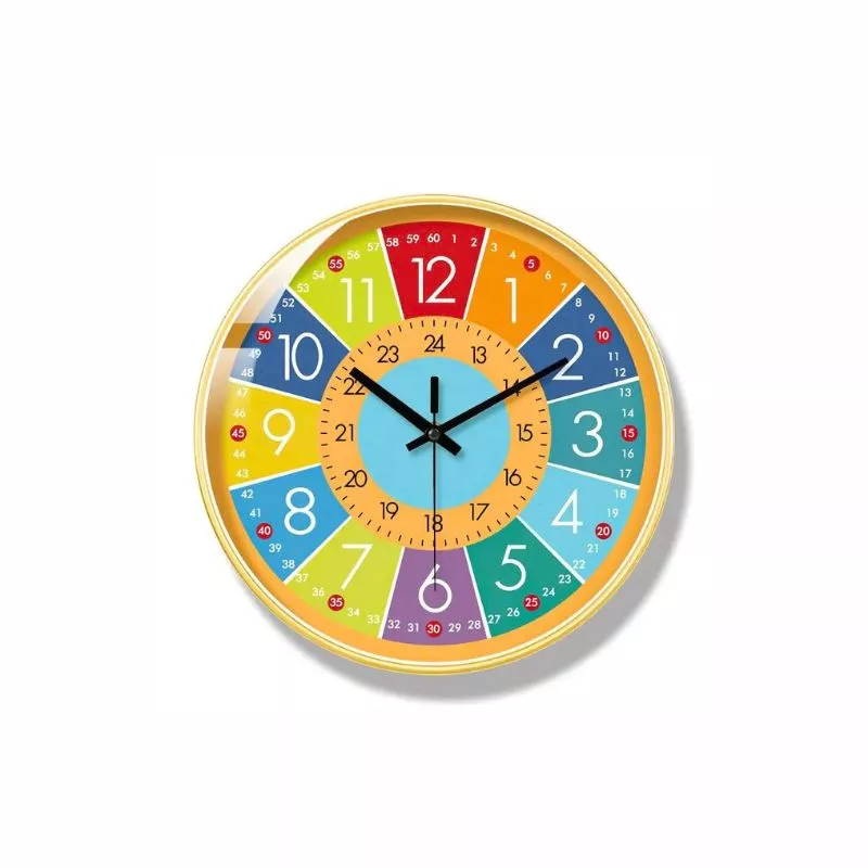 Ceas de perete pentru copii Slices [6]