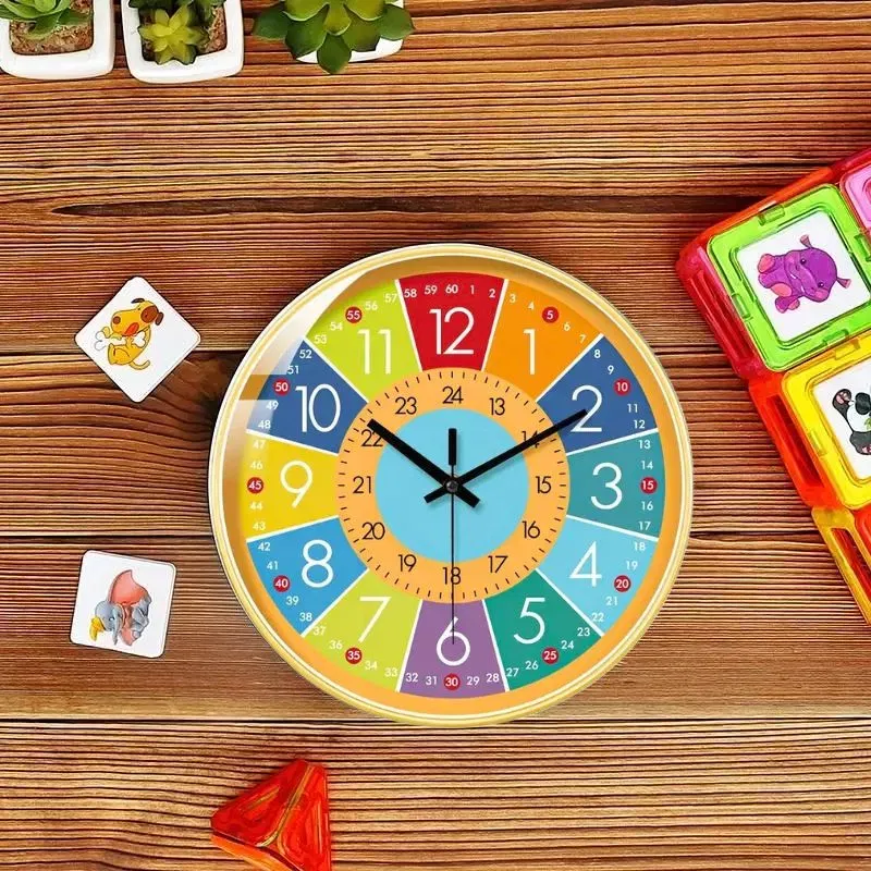 Ceas de perete pentru copii Slices [1]