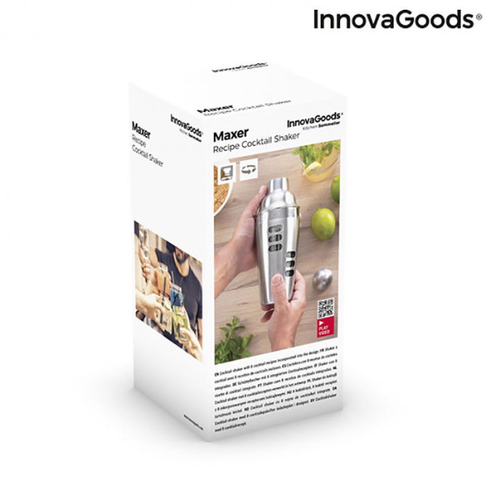 Shaker cocktail cu 8 tipuri de cocktailuri [9]