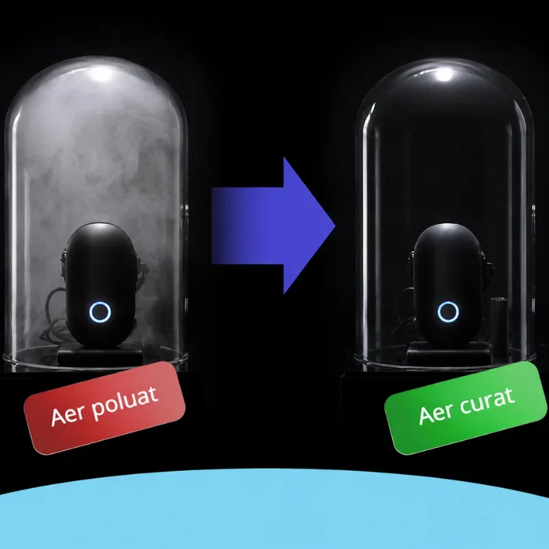 Colier Purificator Aer Negru [10]