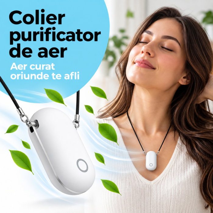 Colier Purificator Aer Alb [3]