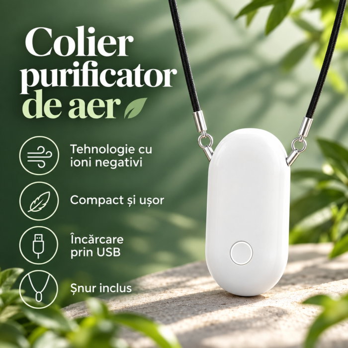 Colier Purificator Aer Alb [4]