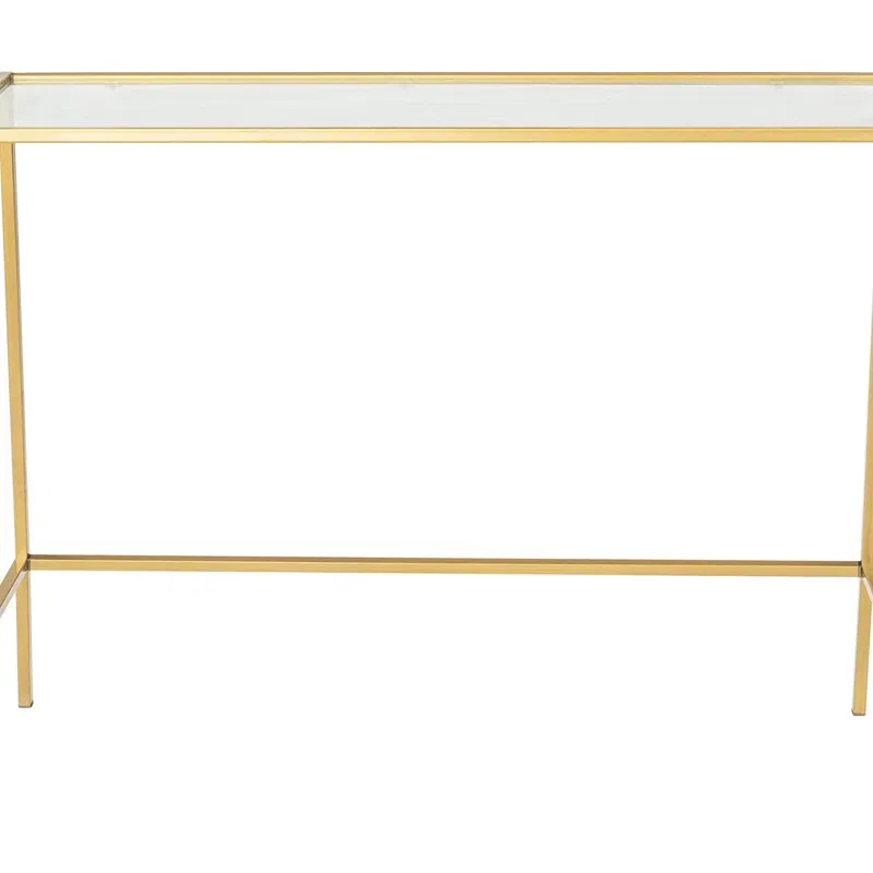 Comoda Canvas aurie, design modern, blat din sticla securizata [12]