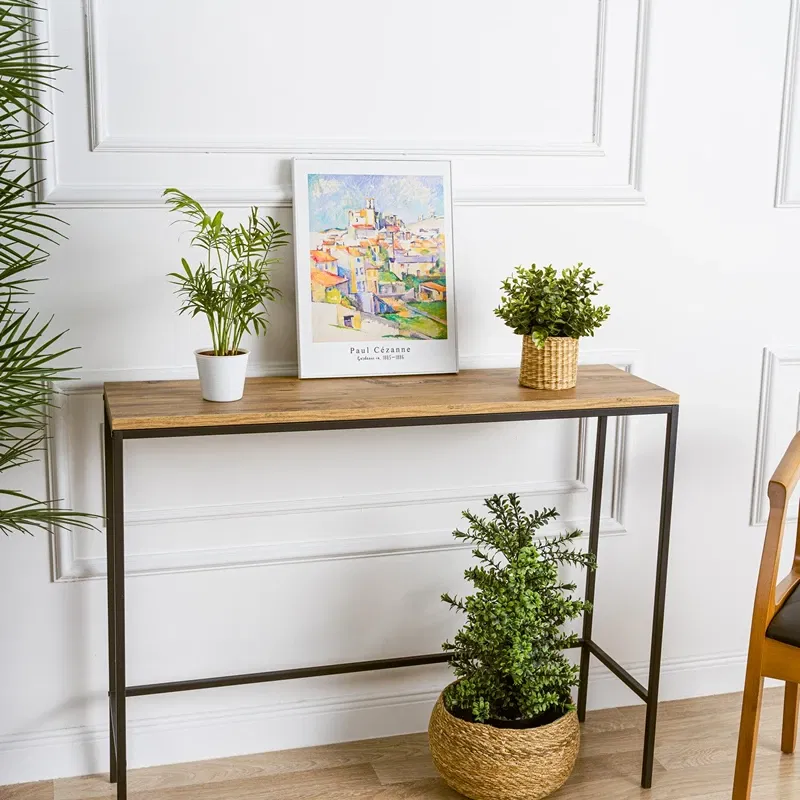 Comoda Canvas pin, structura metalica, design modern [1]