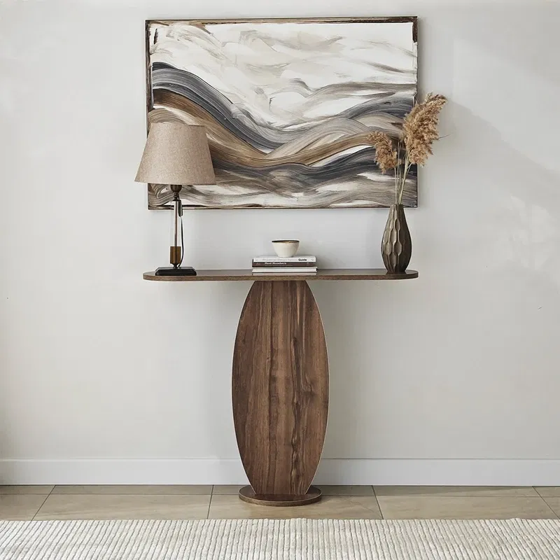 Comoda Ellitica nuc, stil modern, structura rezistenta [1]