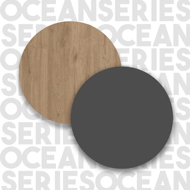 Comoda nuc cu oglinda și picioare metalice 100x76 cm [9]