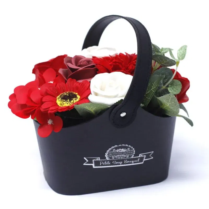 Cos cu Flori de Sapun Rich Reds [4]