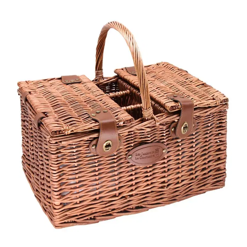 Cos picnic 4 persoane Saint Germain Vichy Rouge [5]