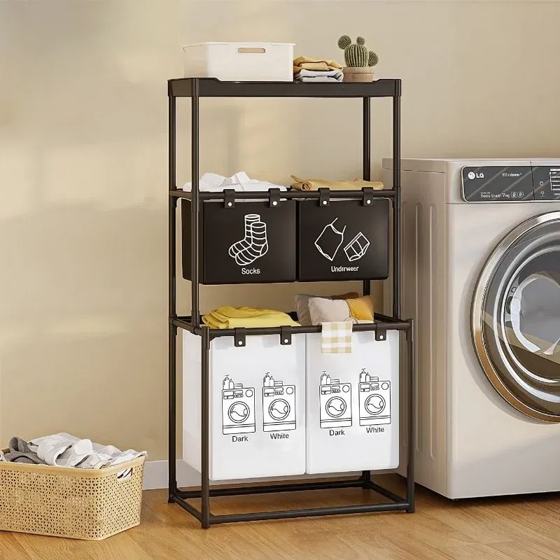 Cos rufe compartimentat cu etajera depozitare [1]