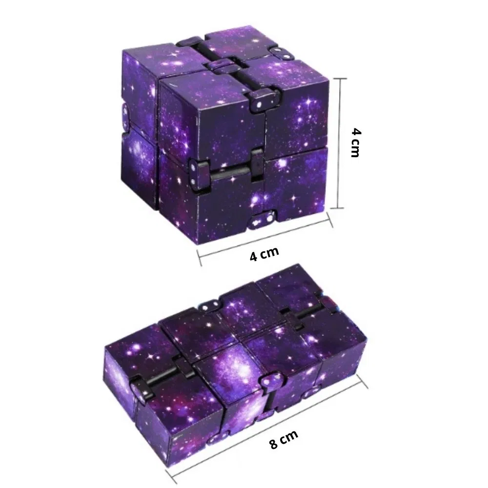 Cubul Magic Infinite Galaxii puzzle 3D unic [11]