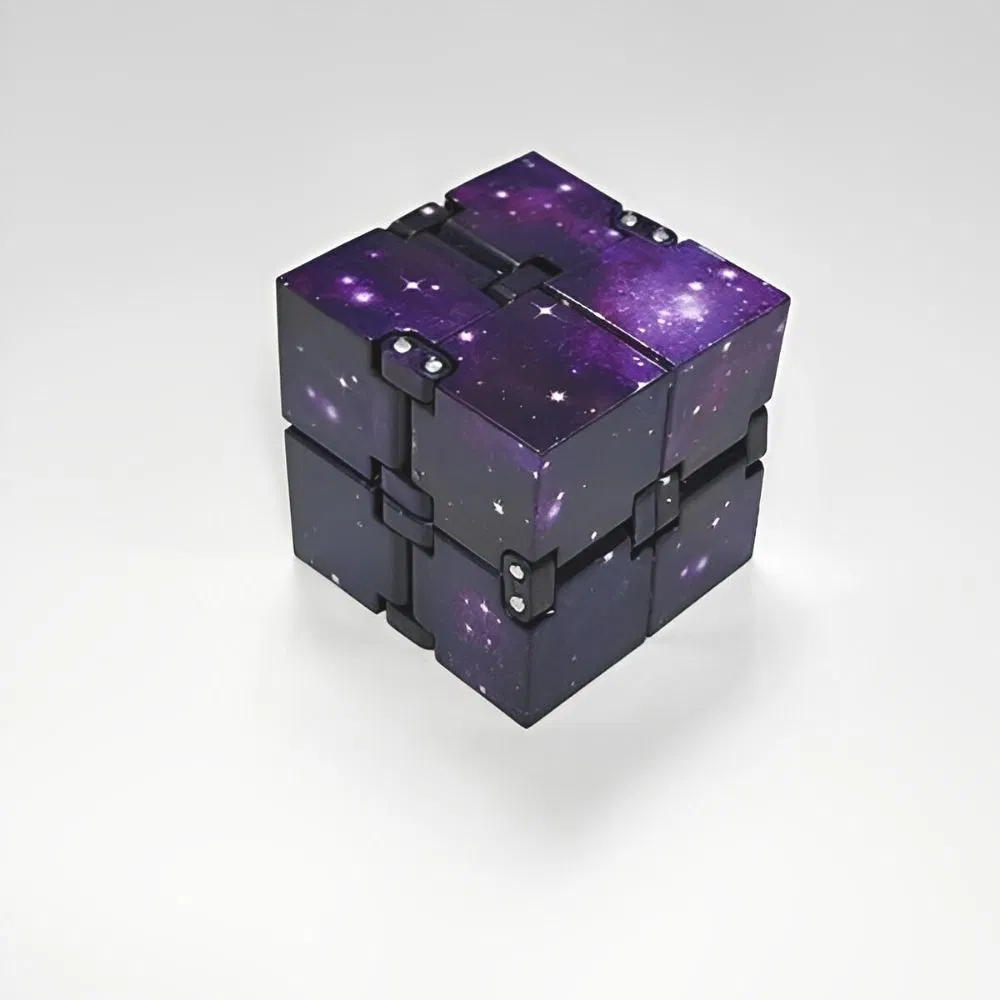 Cubul Magic Infinite Galaxii puzzle 3D unic [2]
