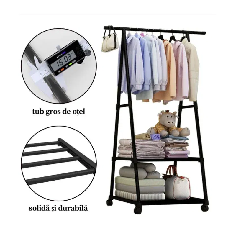 Cuier cu raft si roti [6]