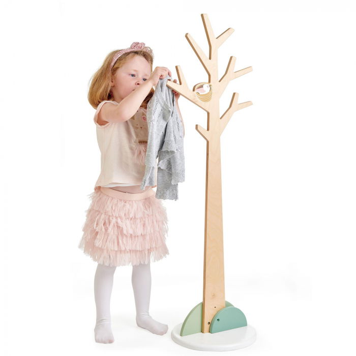 Cuier haine dormitor copii, lemn premium, Copacul din Padure [2]