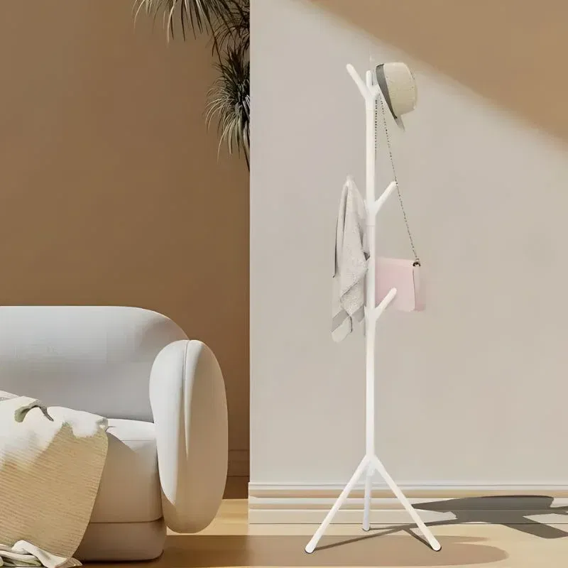 Cuier vertical metalic 166 cm cu agatatori multiple [3]