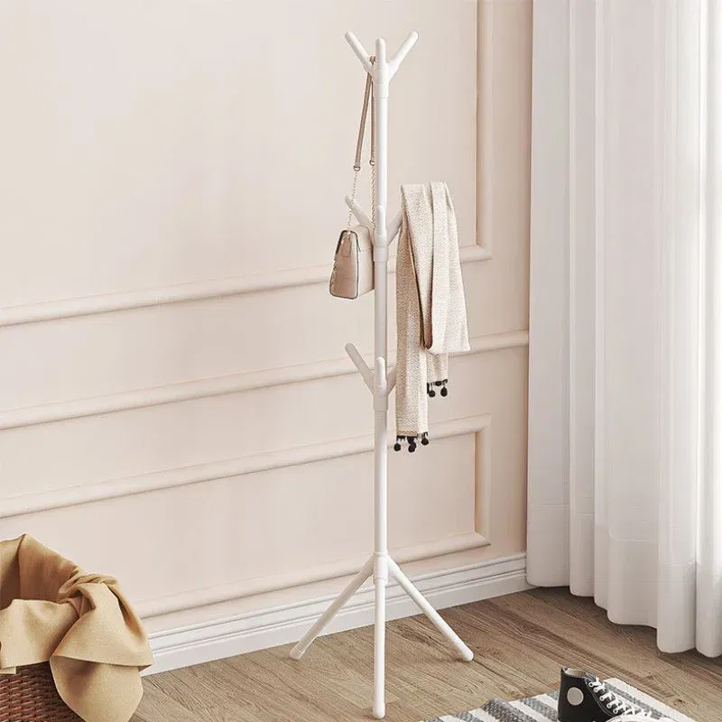 Cuier vertical metalic 166 cm cu agatatori multiple [2]