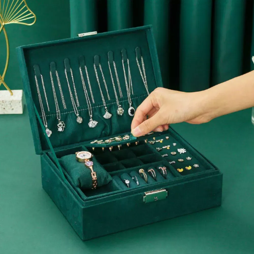 Cutie bijuterii verde, 23x17x8.5cm, Attractive [10]