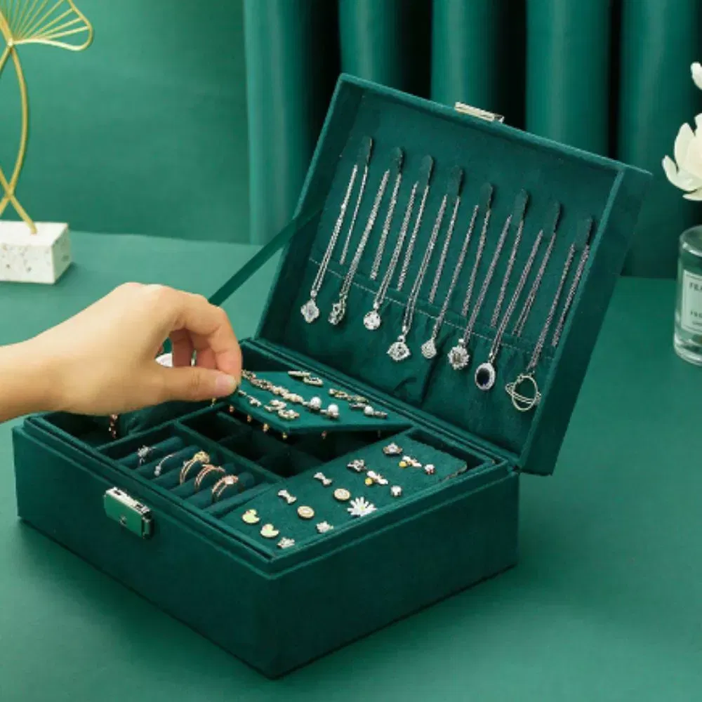 Cutie bijuterii verde, 23x17x8.5cm, Attractive [9]