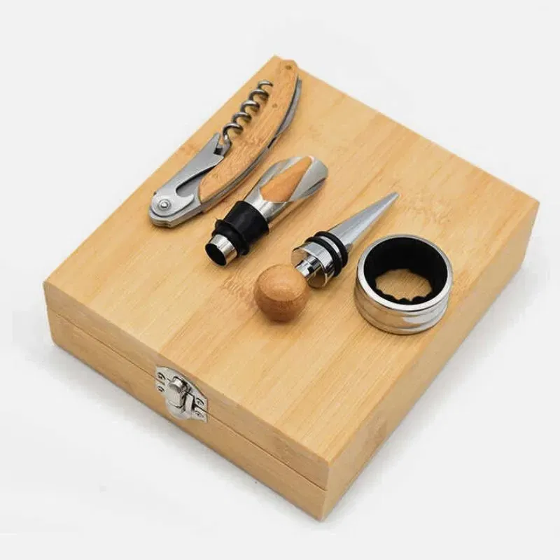 Cutie cadou 4 accesorii vin [6]