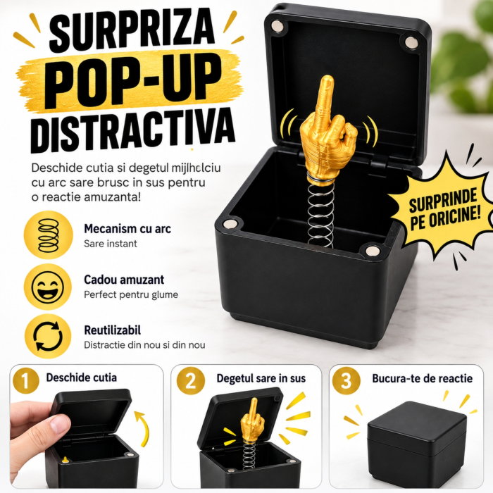 Cutie Cadou Amuzanta Middle Finger [9]