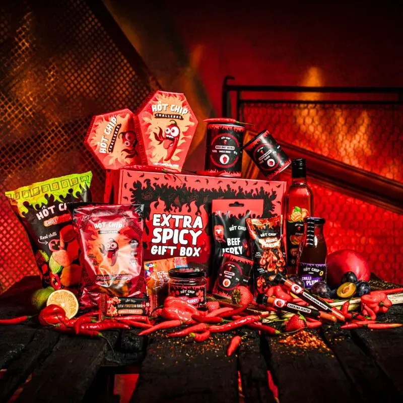 Cutie Cadou Chilli Extreme Gustari si Condimente Picante [1]
