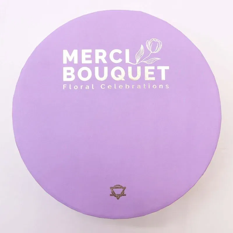 Cutie Cadou cu Flori de Sapun Lavanda [3]