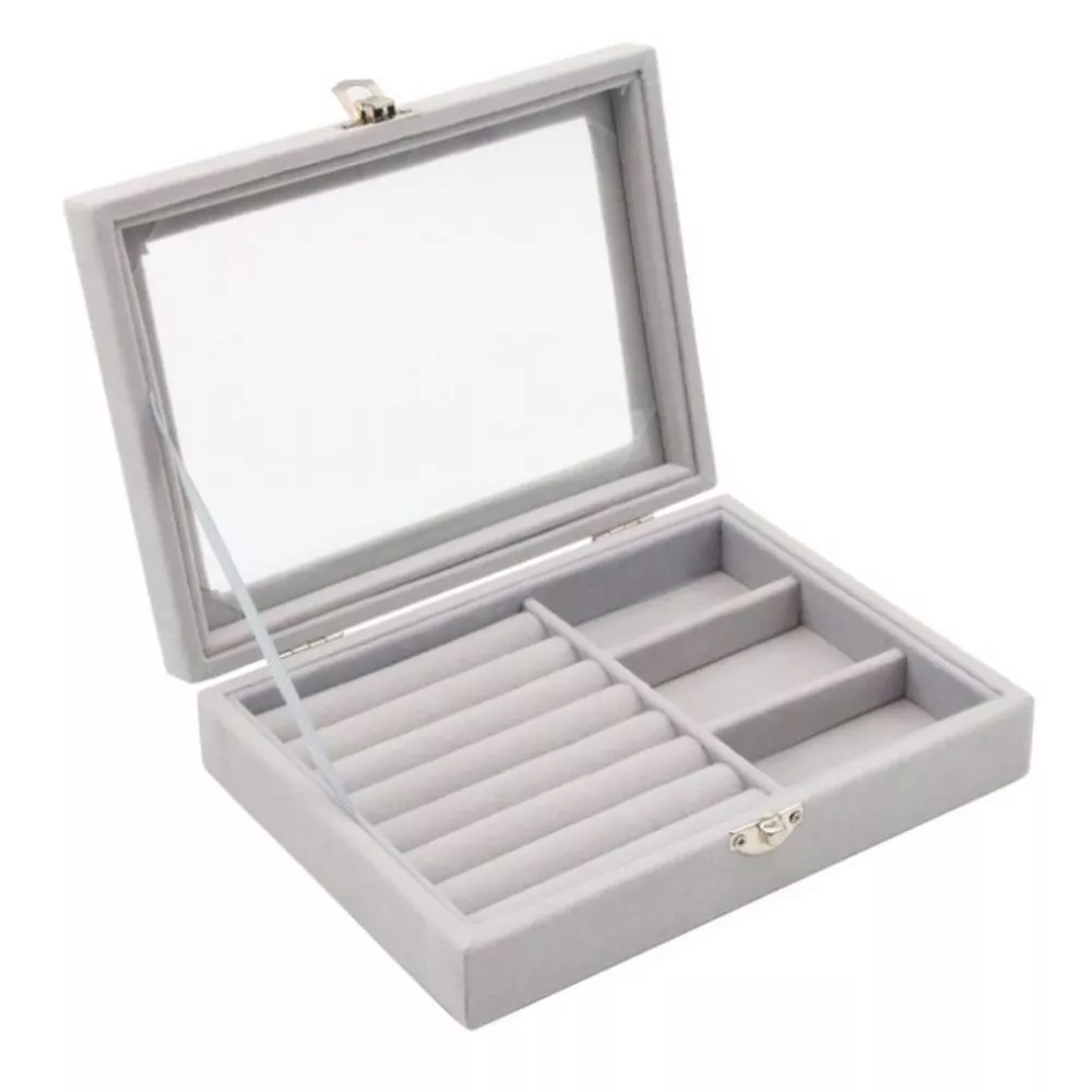 Cutie de bijuterii, Grey, 20x15x4.8cm, My love [6]