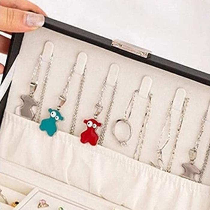 Cutie de bijuterii, neagra, 21x13x5.8cm, My Treasure [5]