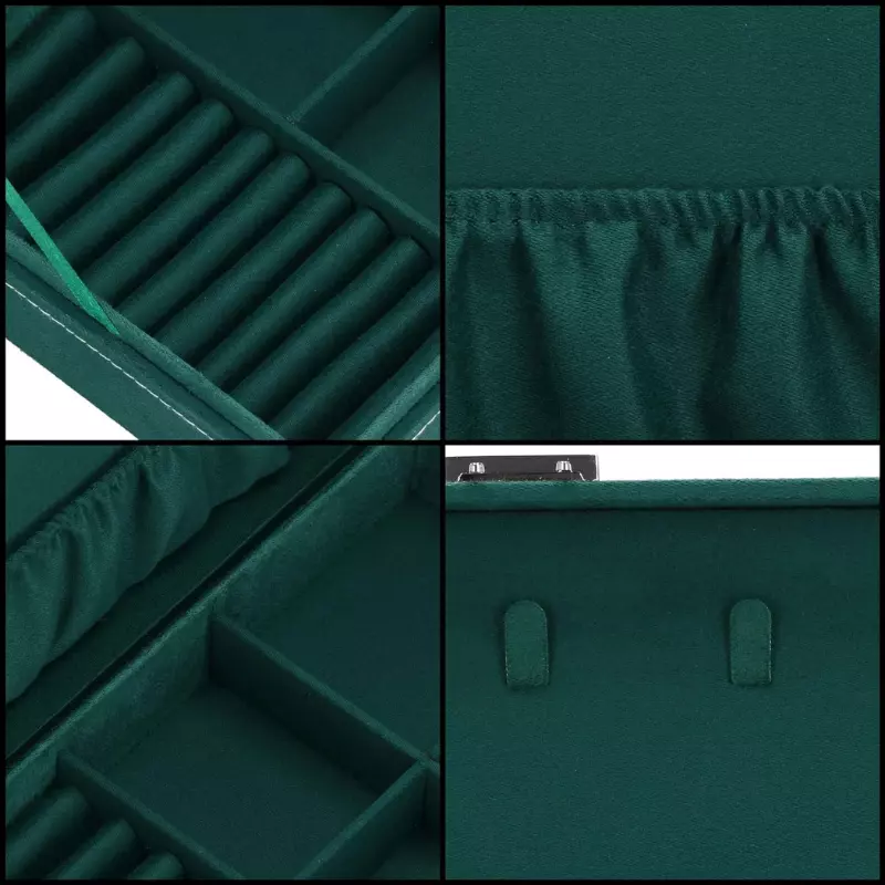 Cutie de bijuterii, verde, 29x19x6.5cm, Superba [11]