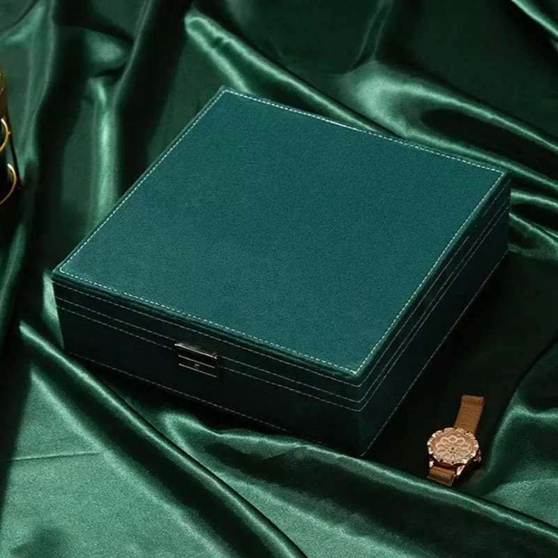 Cutie de bijuterii, verde, 29x19x6.5cm, Superba [6]