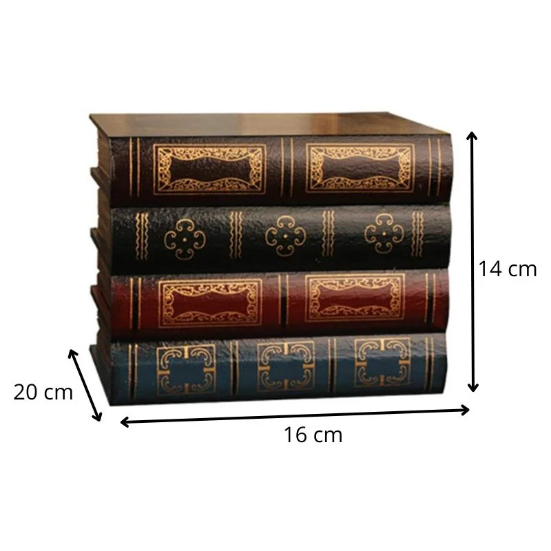 Cutie de depozitare decorativa, Carte vintage [9]