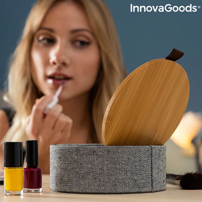 Cutiuta de bijuterii Bamboo cu oglinda [2]