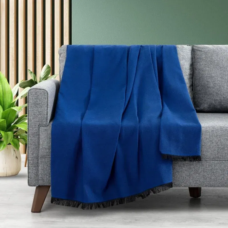 Cuvertura pat Lalin - Albastru, 200x160 cm [1]