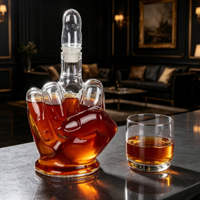 Decantor amuzant Middle Finger [5]