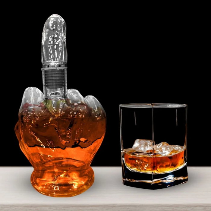 Decantor amuzant Middle Finger [6]