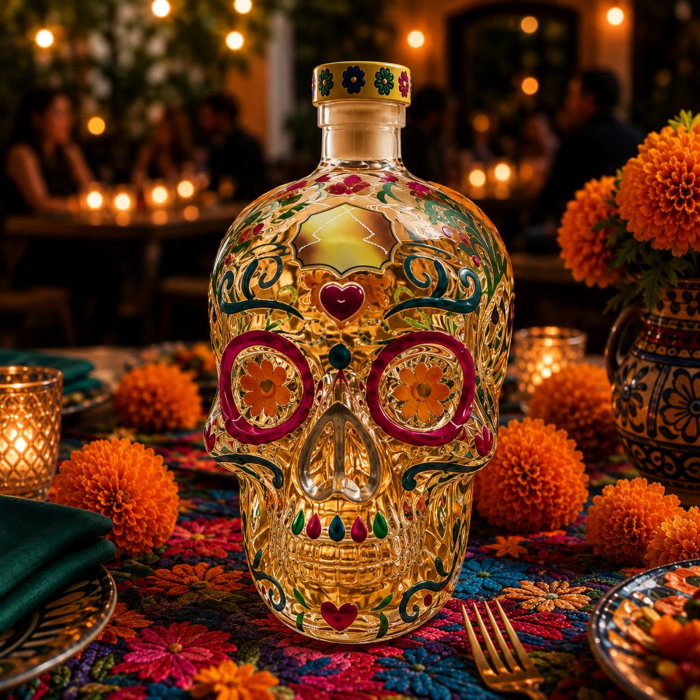 Decantor Craniu Mexican pentru Bauturi Fine [4]