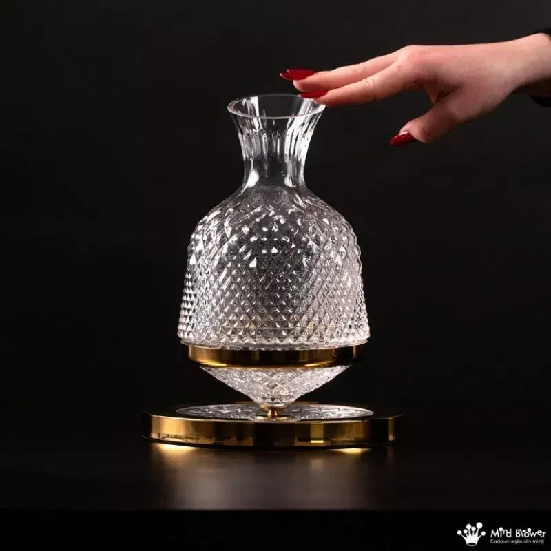 Decantor de bauturi Rotativ, auriu [3]