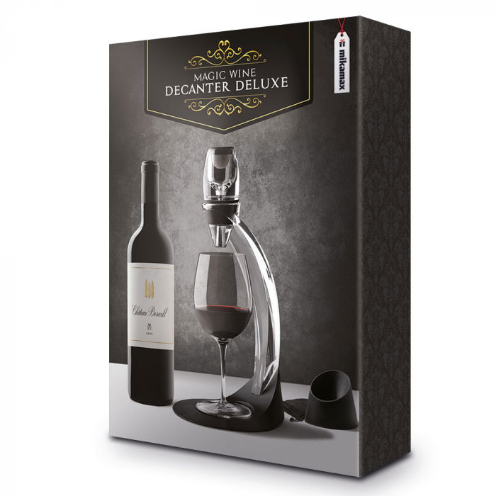 Decantor vin cu suport arcuit - Mikamax [5]
