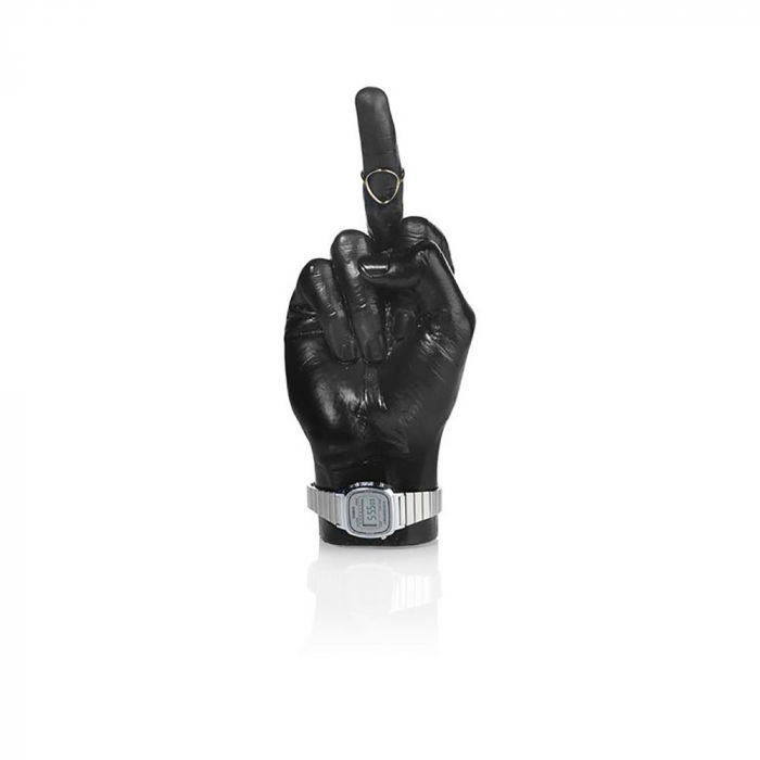 Degetul mijlociu, Sculptura tabu, Black [3]