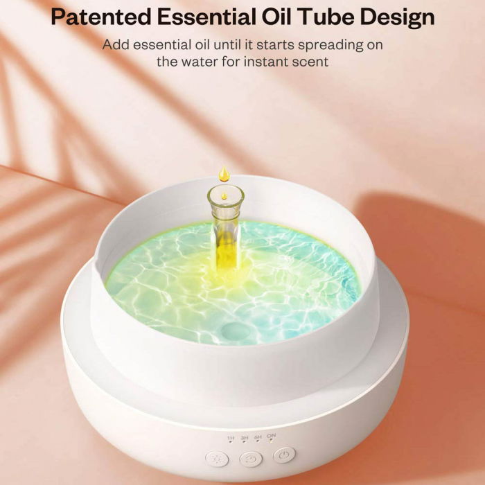 Difuzor aromaterapie uleiuri esentiale Anjou AJ-ADA019, 300ml, LED 7 culori [3]