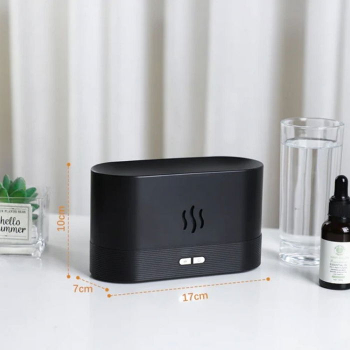 Difuzor aromaterapie cu simulator de Flacari [8]