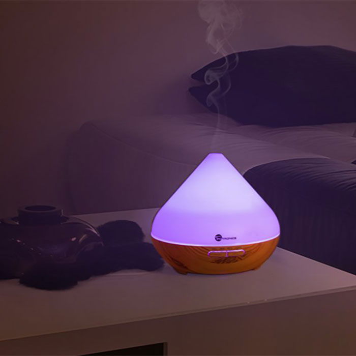 Difuzor aromaterapie uleiuri esentiale cu Ultrasunete TaoTronics, LED 7 culori [2]