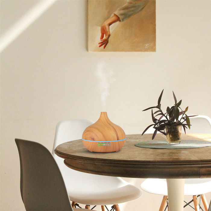 Difuzor Aromaterapie uleiuri esentiale 7 culori, 400 ml [4]