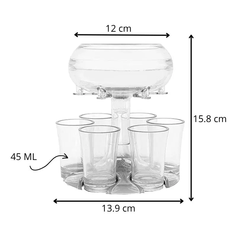 Dispenser bauturi cu 6 shoturi [12]