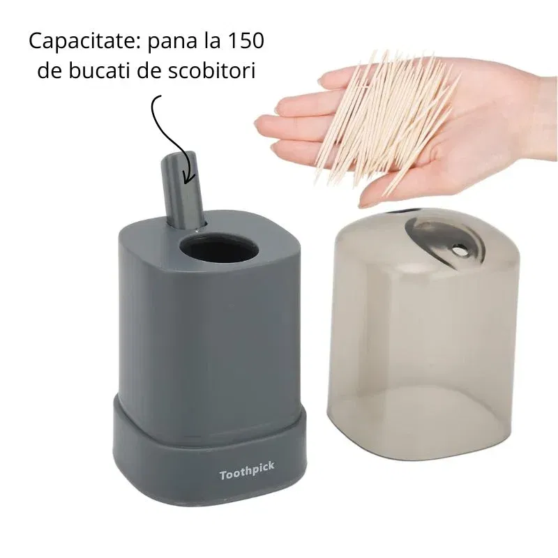 Dispenser scobitori cu buton [8]
