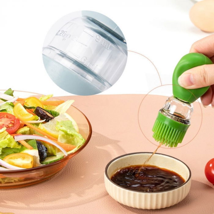 Dispenser Ulei 2 in 1, cu pensula din silicon [8]