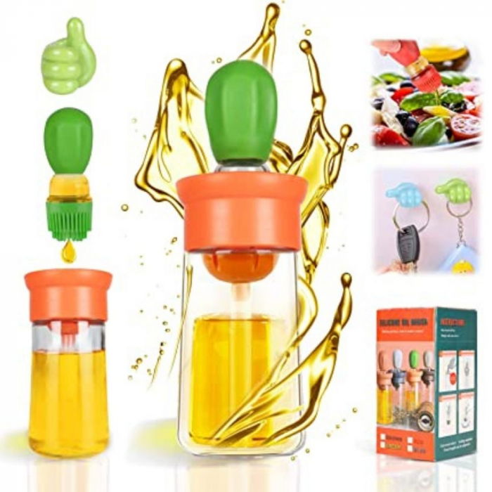 Dispenser Ulei 2 in 1, cu pensula din silicon [12]